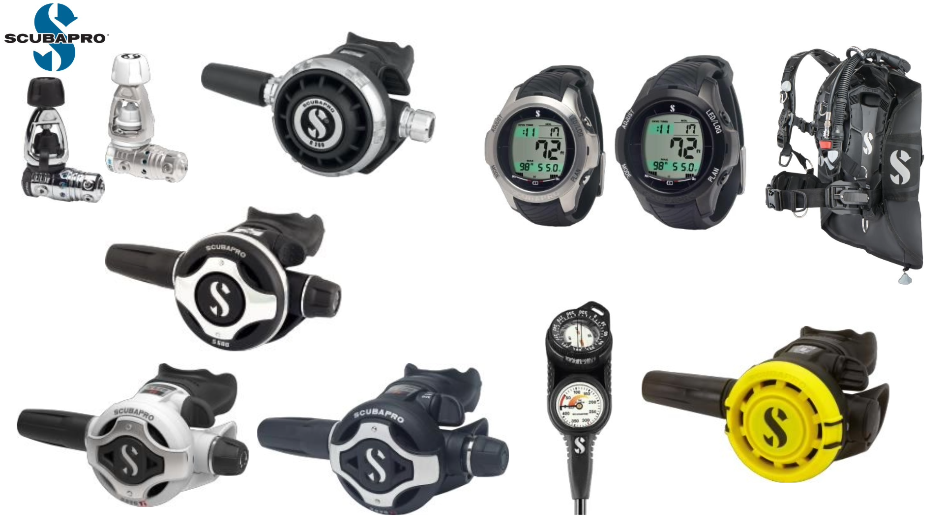 【大特価！】2026年3月25日まで！SCUBAPRO REGULATOR+BCD+OCTPUS+GAUGE+COMPUTER