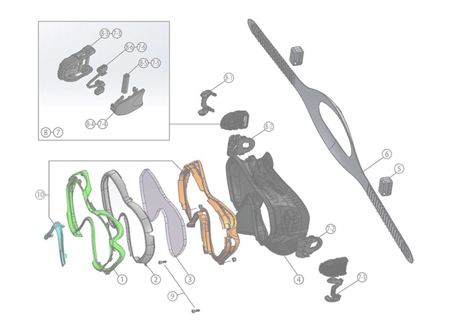 【マスクパーツ】M1007